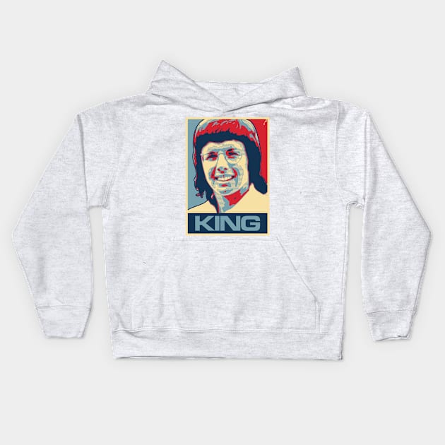 King Kids Hoodie by DAFTFISH